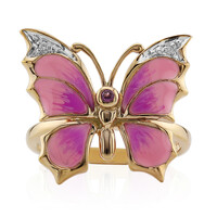 Rhodolite Silver Ring
