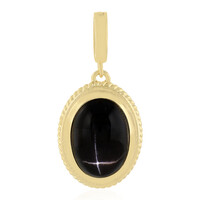 Indian star diopside Silver Pendant