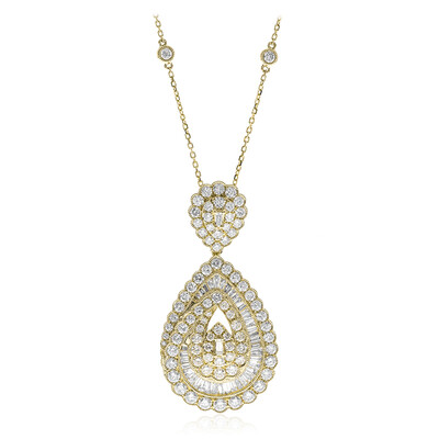 14K SI2 (H) Diamond Gold Necklace (CIRARI)