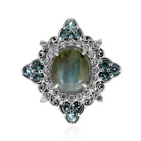 Labradorite Silver Ring (Dallas Prince Designs)