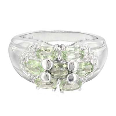 Paraiba Tourmaline Silver Ring