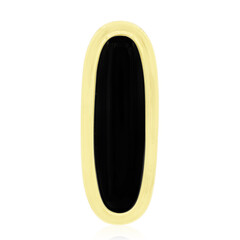 Black Onyx Silver Pendant