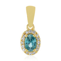 Ratanakiri Zircon Silver Pendant