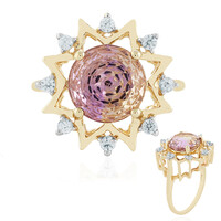9K Anahi Ametrine Gold Ring (PHANTASIA)