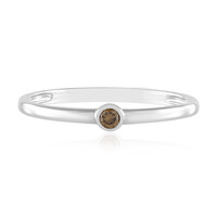 9K I3 Champagne Diamond Gold Ring