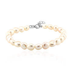 Freshwater pearl Silver Bracelet (TPC)
