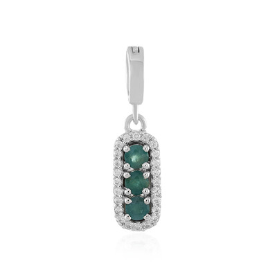 Grandidierite Silver Pendant