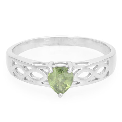 Mozambique Sapphire Silver Ring