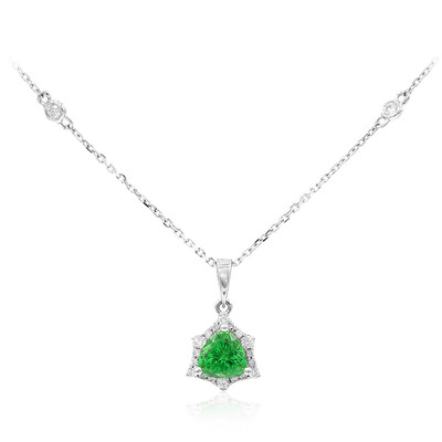 14K AAA Tsavorite Gold Necklace (CIRARI)
