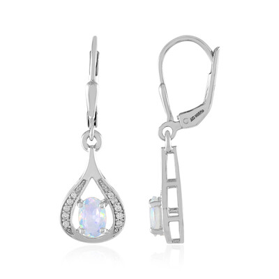 Welo Opal Silver Earrings