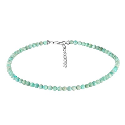 Amazonite Silver Necklace