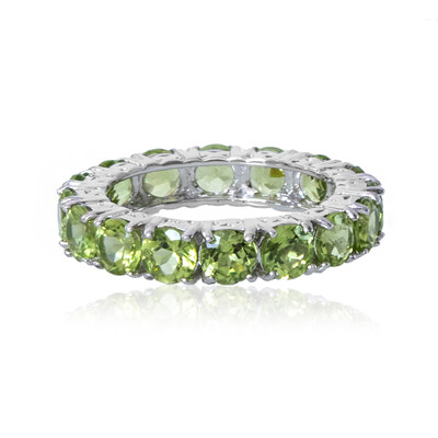 Peridot Silver Ring