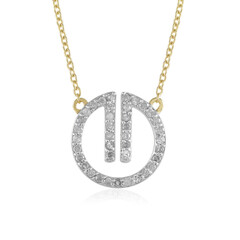 I3 (J) Diamond Silver Necklace