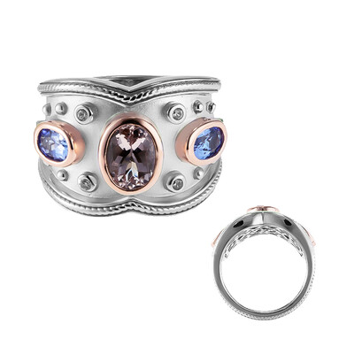 Morganite Silver Ring (Dallas Prince Designs)