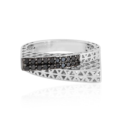 9K Black Diamond Gold Ring (Ornaments by de Melo)