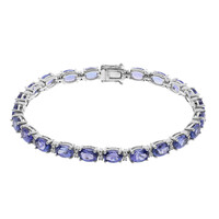 14K AAA Tanzanite Gold Bracelet (CIRARI)
