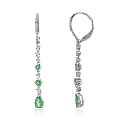 14K AAA Tsavorite Gold Earrings (CIRARI)