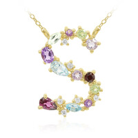 Rhodolite Silver Necklace