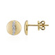 9K SI1 (G) Diamond Gold Earrings (Annette)