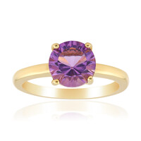 Amethyst Silver Ring