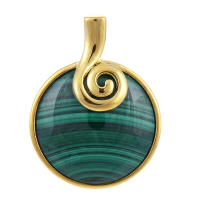 Malachite Silver Pendant