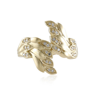 9K I2 (I) Diamond Gold Ring (de Melo)