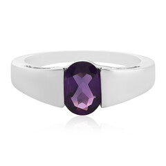 Amethyst Silver Ring