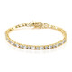 White Topaz Silver Bracelet