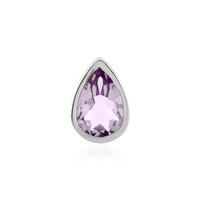 Rose de France Amethyst Silver Pendant