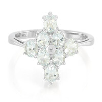 Paraiba Tourmaline Silver Ring