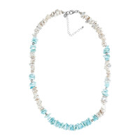 Larimar Silver Necklace