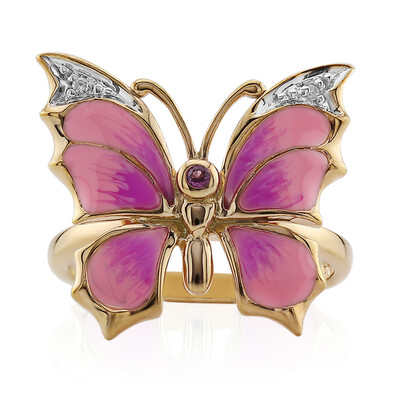 Rhodolite Silver Ring