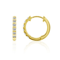 18K IF (D) Diamond Gold Earrings