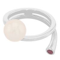 Akoya Pearl Silver Ring