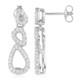 Zircon Silver Earrings
