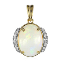 9K Welo Opal Gold Pendant (Adela Gold)
