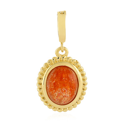 Sunstone Silver Pendant