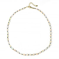 Welo Opal Silver Necklace