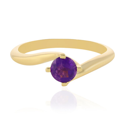 Amethyst Silver Ring