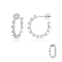 18K VS2 (H) Diamond Gold Earrings (CIRARI)