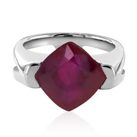 Madagascar Ruby Silver Ring