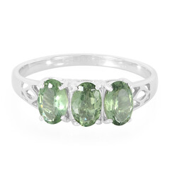 Russian Apatite Silver Ring