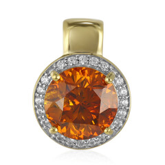 9K Sphalerite Gold Pendant