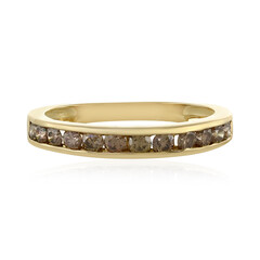 9K I1 Brown Diamond Gold Ring