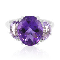 Amethyst Silver Ring