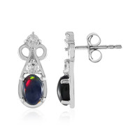 Mezezo Opal Silver Earrings