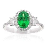 18K AAA Tsavorite Gold Ring (CIRARI)