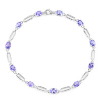 Tanzanite Silver Bracelet