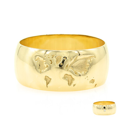 9K SI Diamond Gold Ring