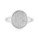 Zircon Silver Ring